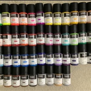48 Brand New Liquitex Professional Acrylic Gouache paint 2-oz bottles.
